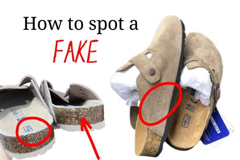 how to spot fake birkenstock shoes